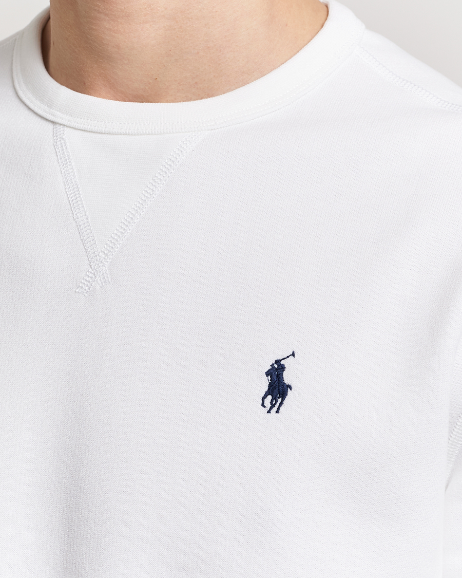 Herre | Trøjer | Polo Ralph Lauren | Crew Neck Sweatshirt White