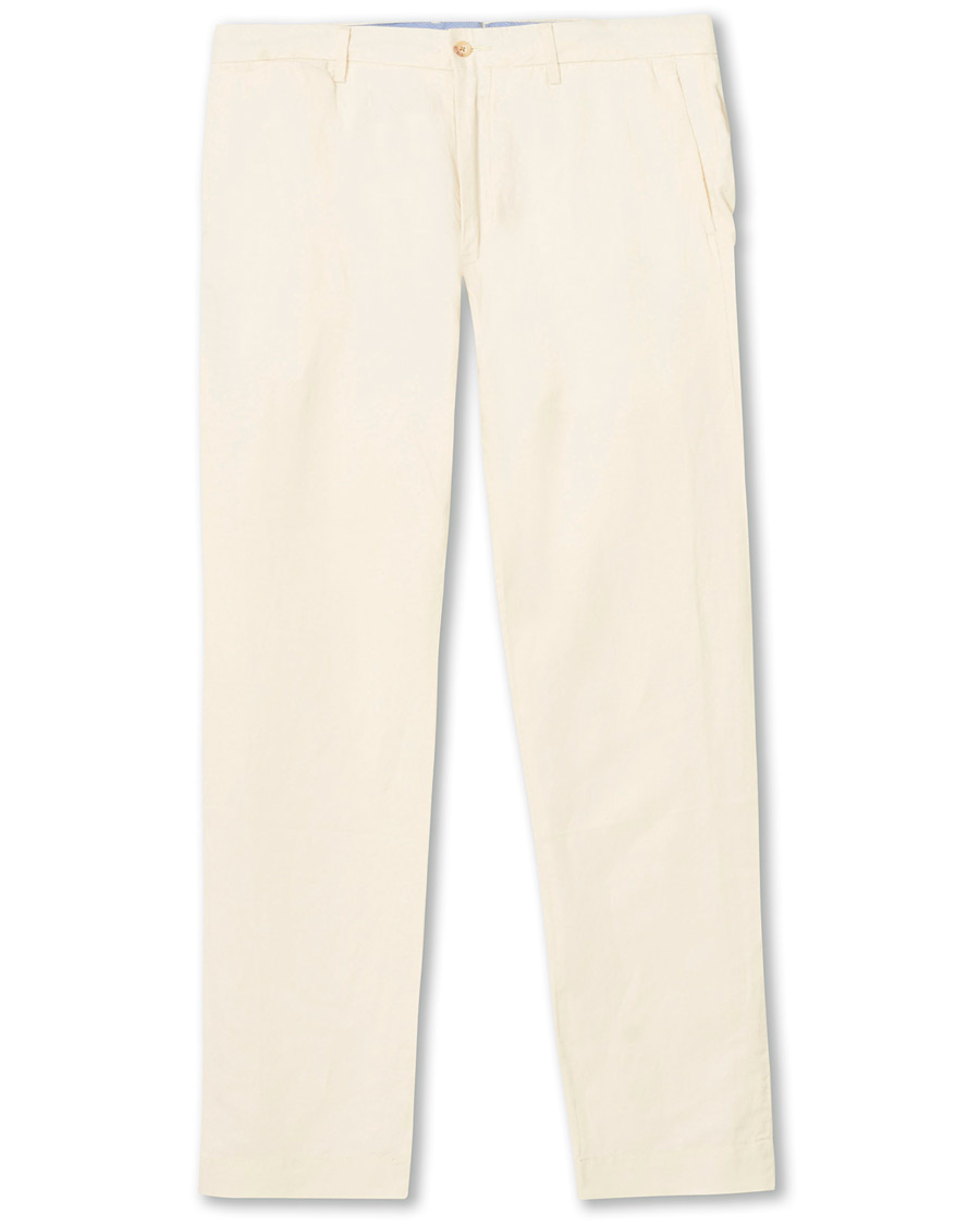 Herre | Bukser | Polo Ralph Lauren | Newport Linen Trousers Andover Cream