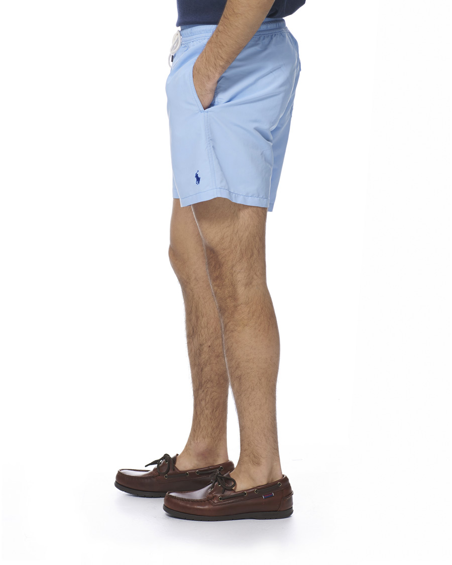 Herre | Badebukser | Polo Ralph Lauren | Traveler Boxer Swimshorts Baby Blue