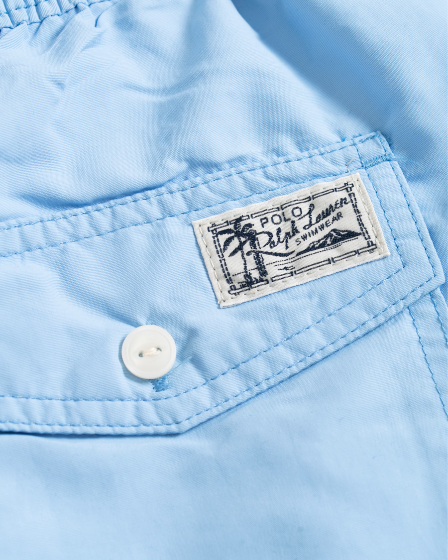 Herre | Badebukser | Polo Ralph Lauren | Traveler Boxer Swimshorts Baby Blue