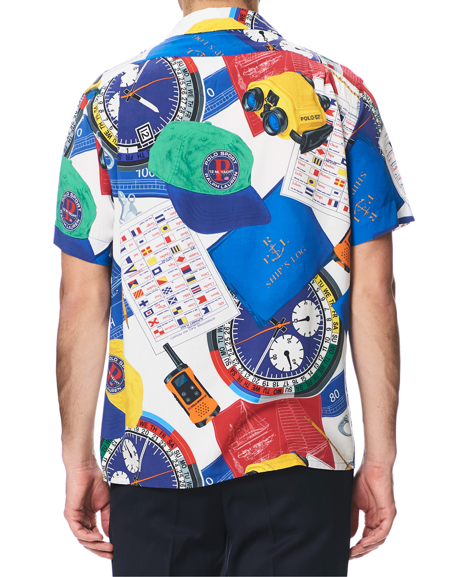 Herre | Skjorter | Polo Ralph Lauren | Printed Short Sleeve Camp Collar Shirt Rayson