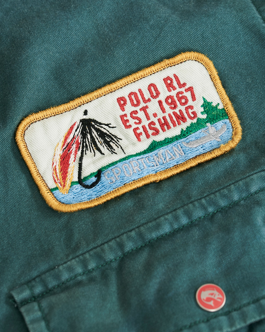 Herre | Skjorter | Polo Ralph Lauren | Fisher Twill Shirt Classic Pine