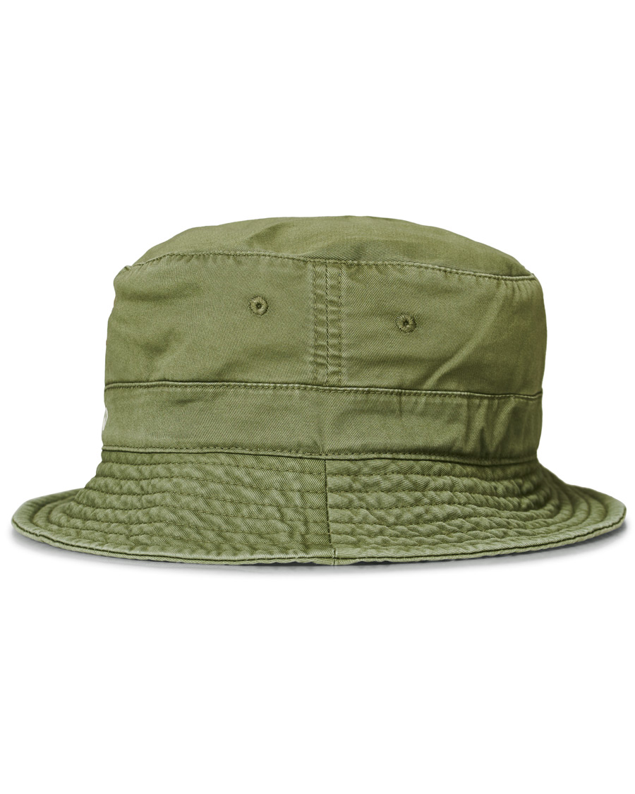 Herre | Polo Ralph Lauren Loft Bucket Hat Army Olive | Polo Ralph Lauren | Loft Bucket Hat Army Olive