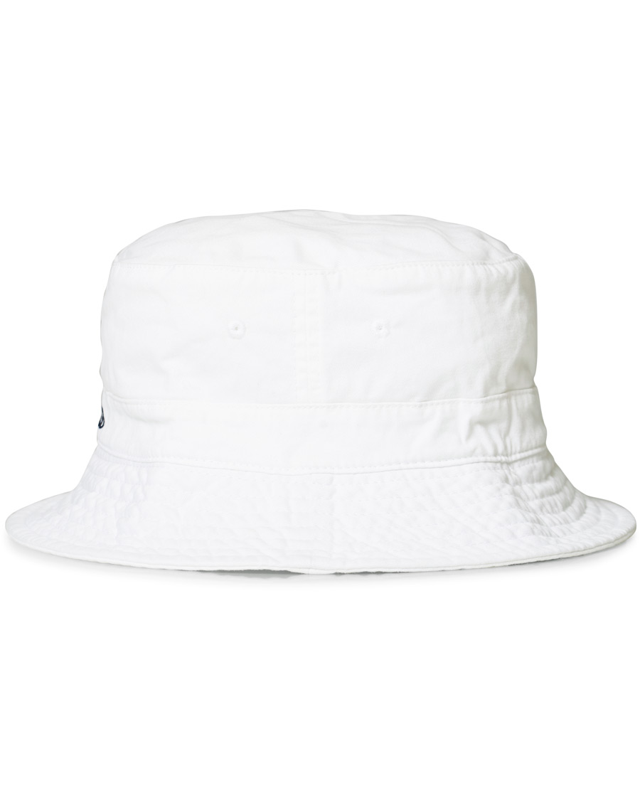 Herre | Polo Ralph Lauren Loft Bucket Hat Pure White | Polo Ralph Lauren | Loft Bucket Hat Pure White