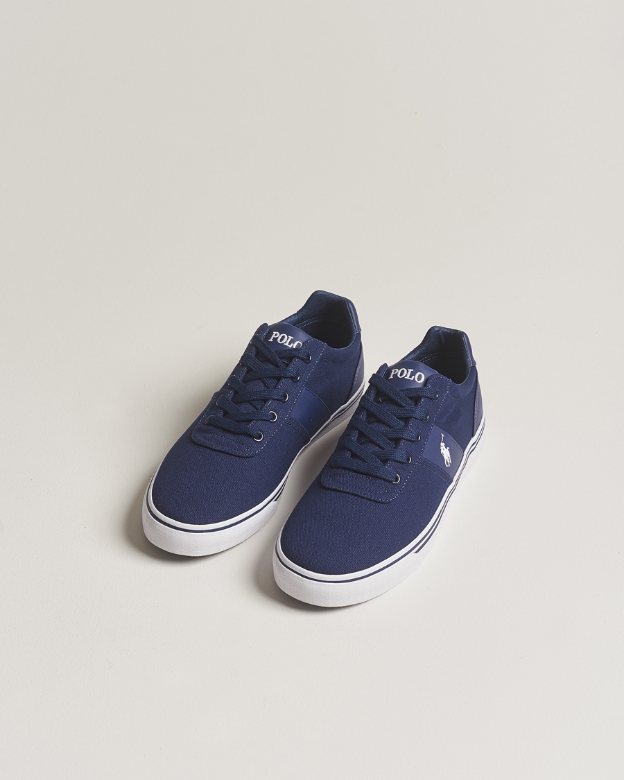 Men | Shoes | Polo Ralph Lauren | Hanford Canvas Sneaker Newport Navy