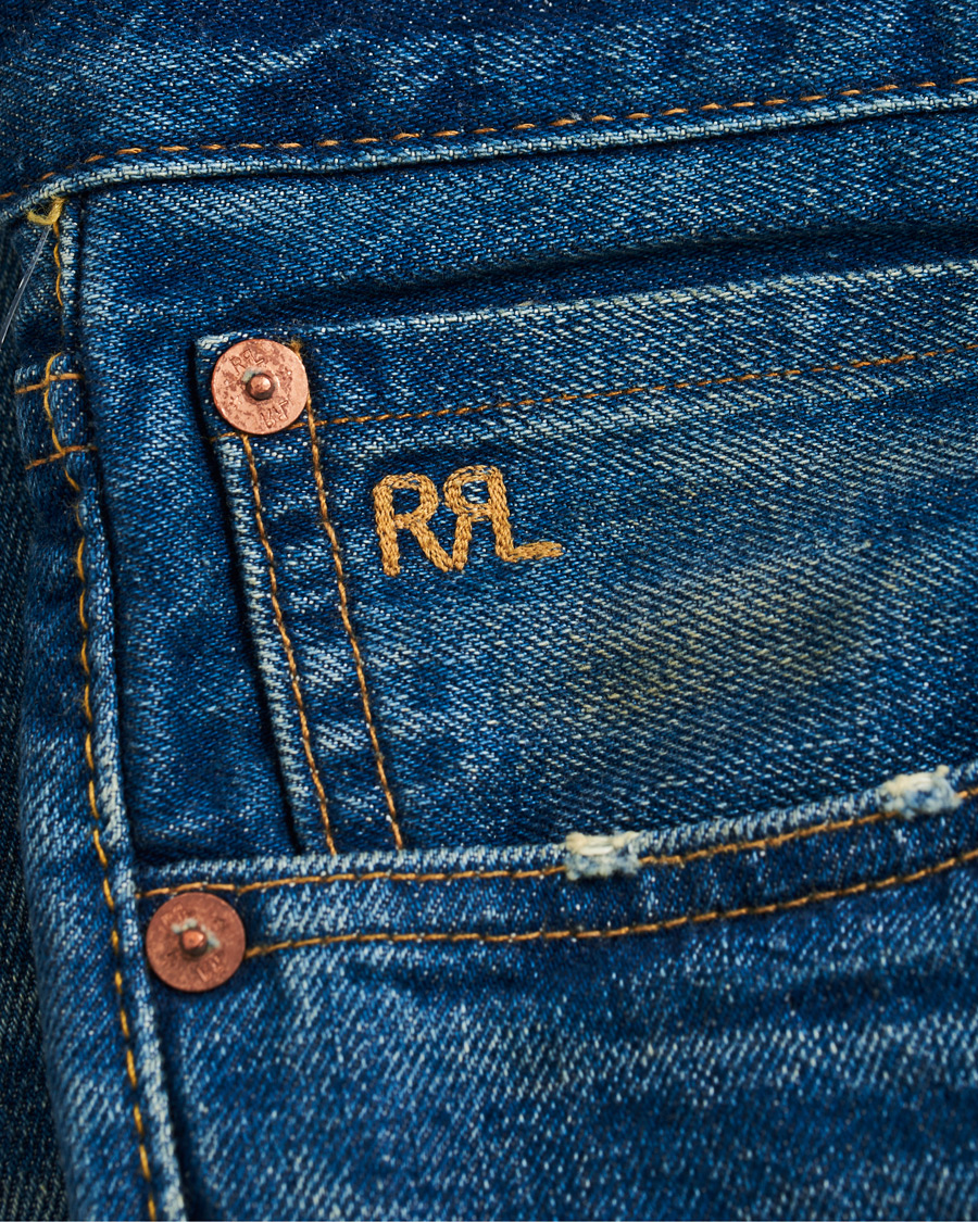 Herre | Jeans | RRL | Slim Narrow Selvedge Jeans Grandfalls Wash