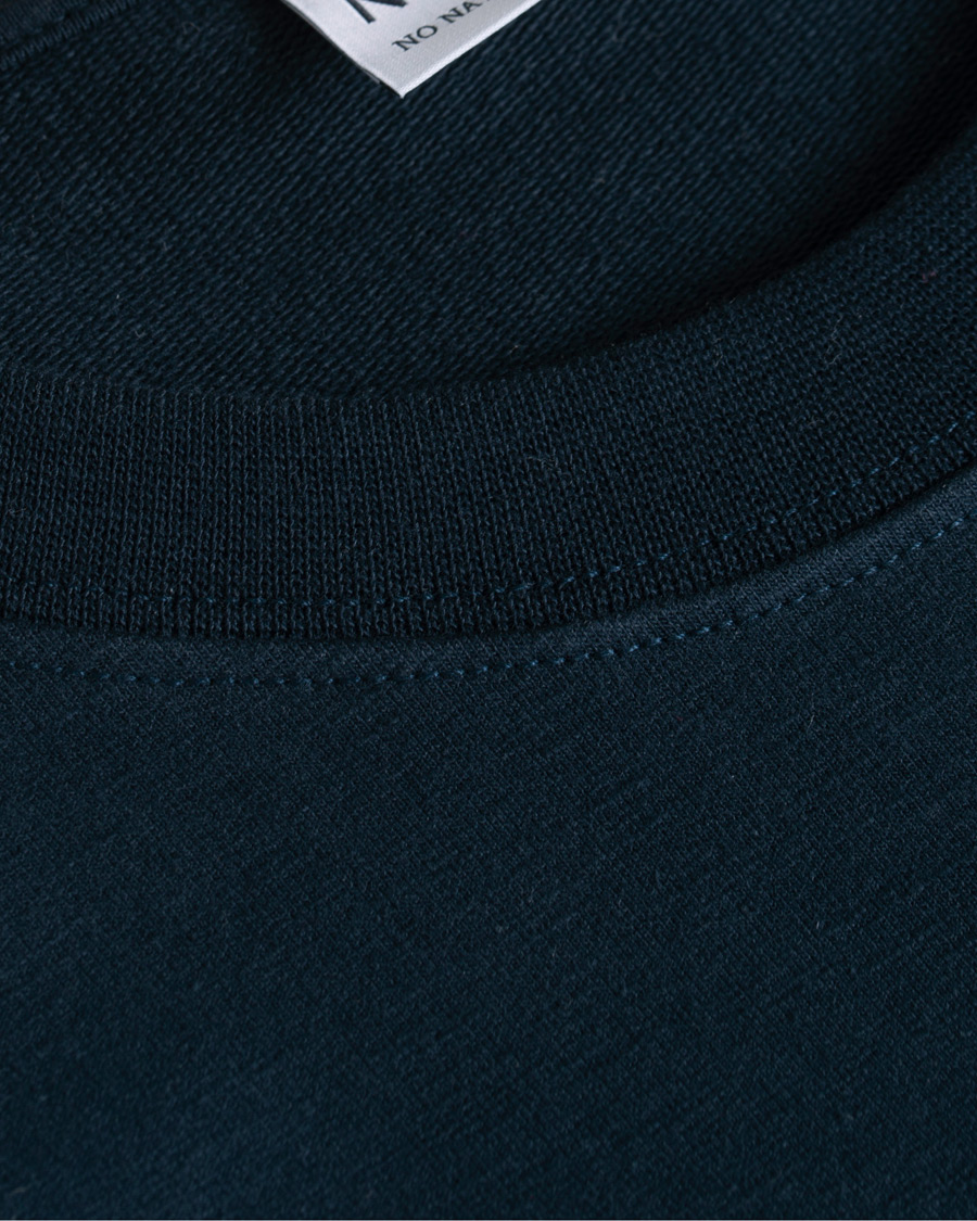 Herre | Trøjer | NN07 | Robin Logo Crew Neck Sweatshirt Navy