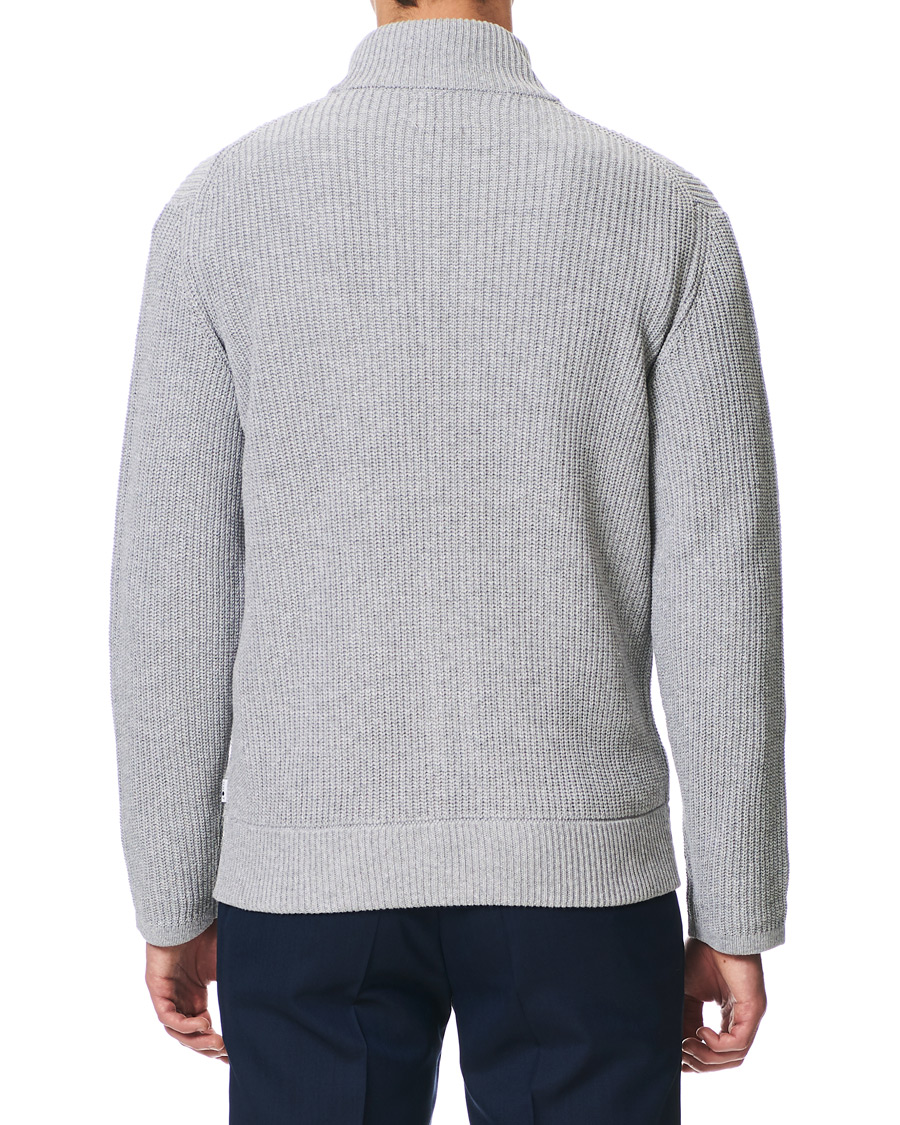 Herre | Trøjer | NN07 | Piet Full Zip Medium Grey