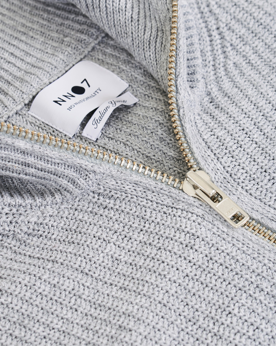 Herre | Trøjer | NN07 | Piet Full Zip Medium Grey
