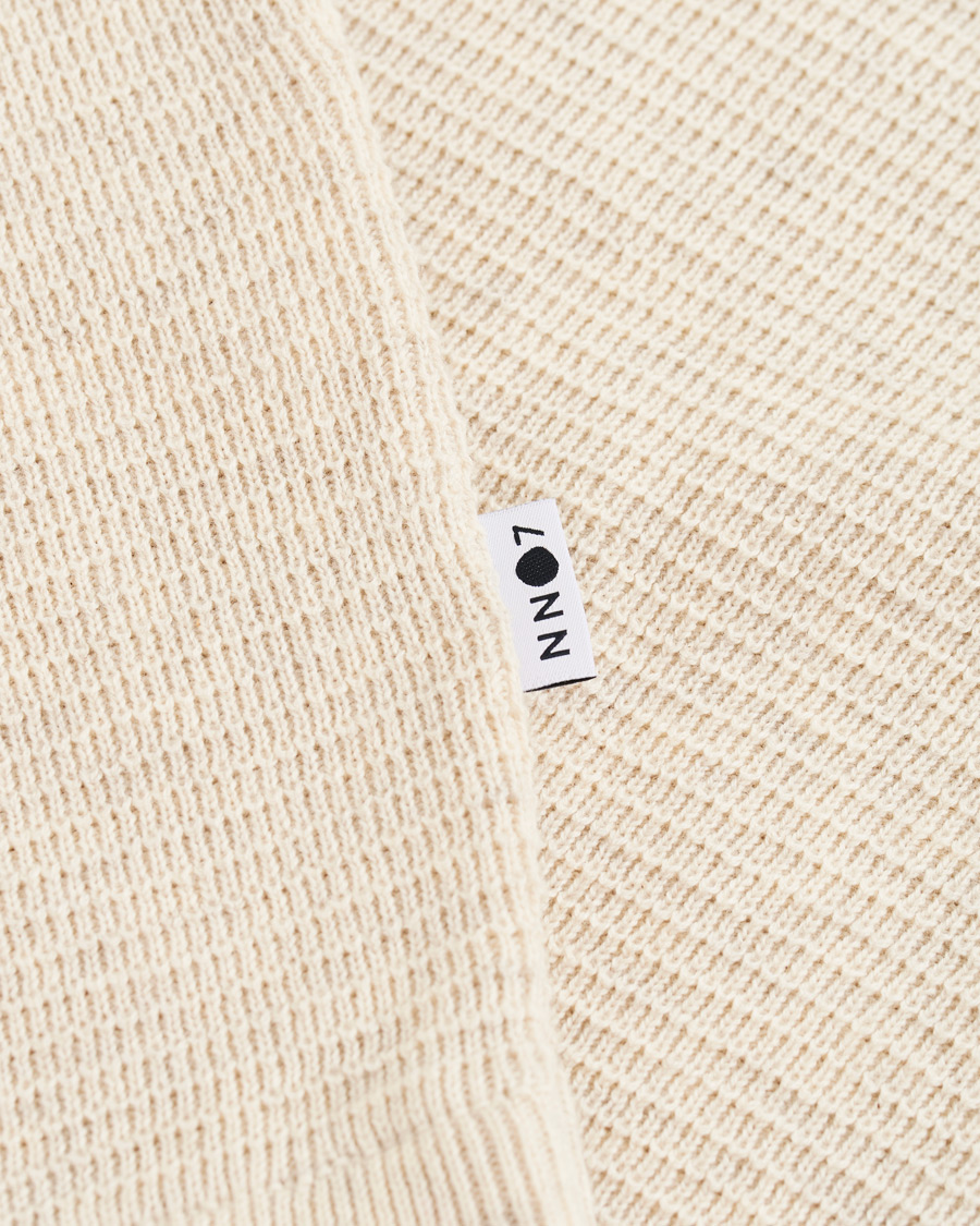 Herre | Trøjer | NN07 | Julian Cotton Knitted Crew Neck Light Khaki