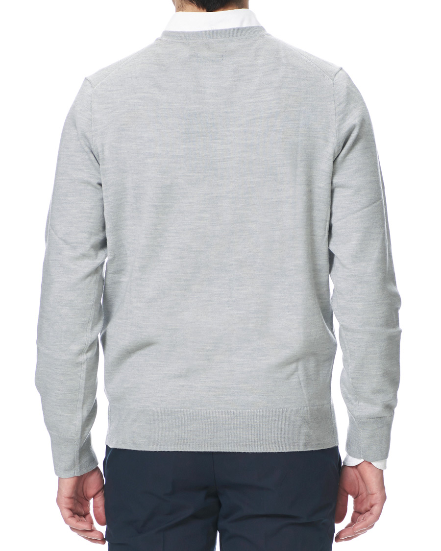 Herre | Trøjer | Polo Ralph Lauren Golf | Merino Wool Sweater Light Pebble Heather