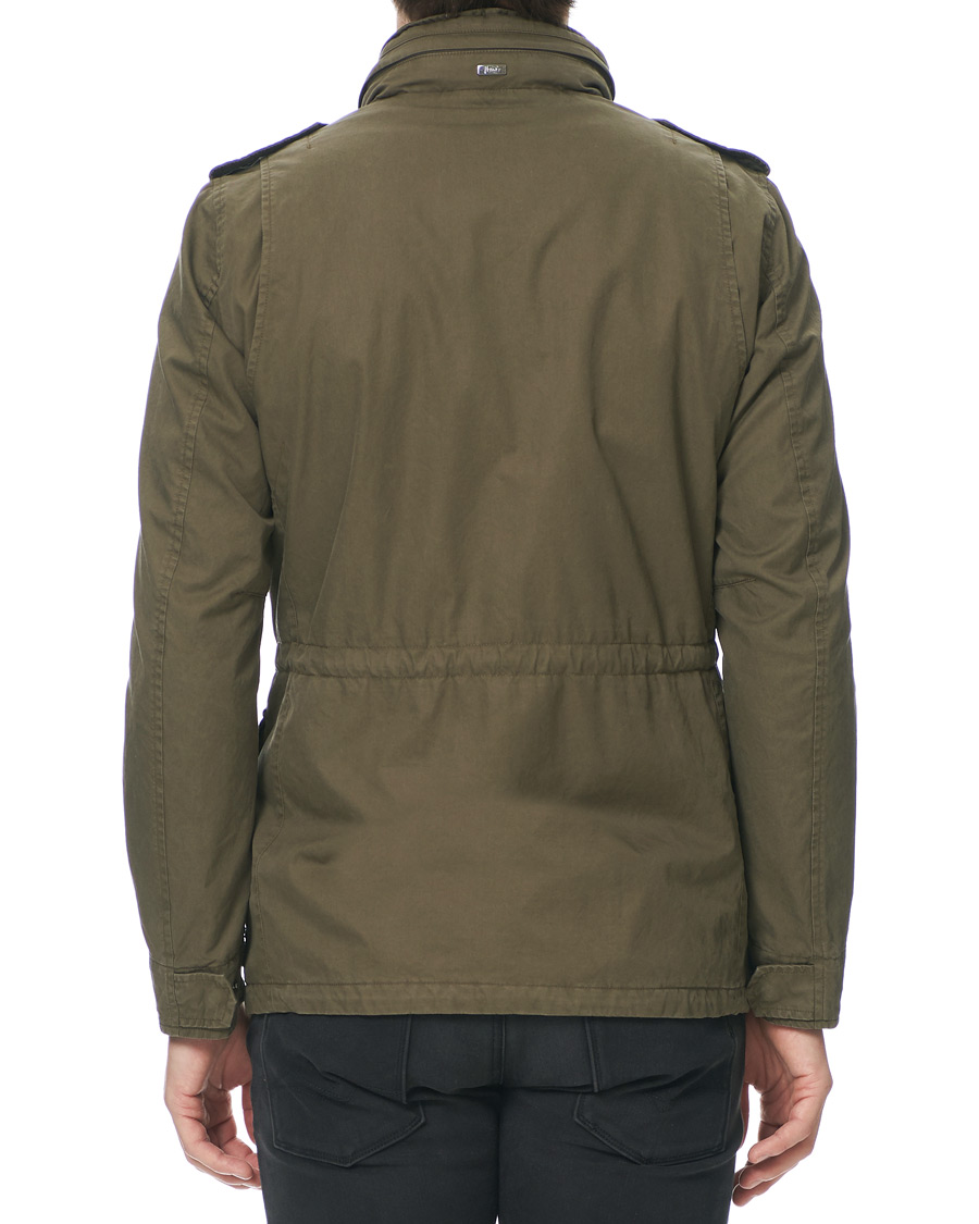 Herre | Jakker | Herno | Cotton Field Jacket Military Green