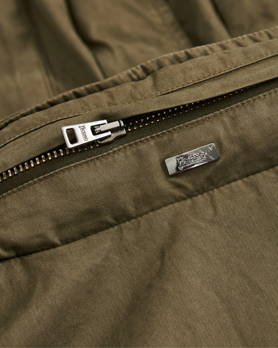 Herre | Jakker | Herno | Cotton Field Jacket Military Green