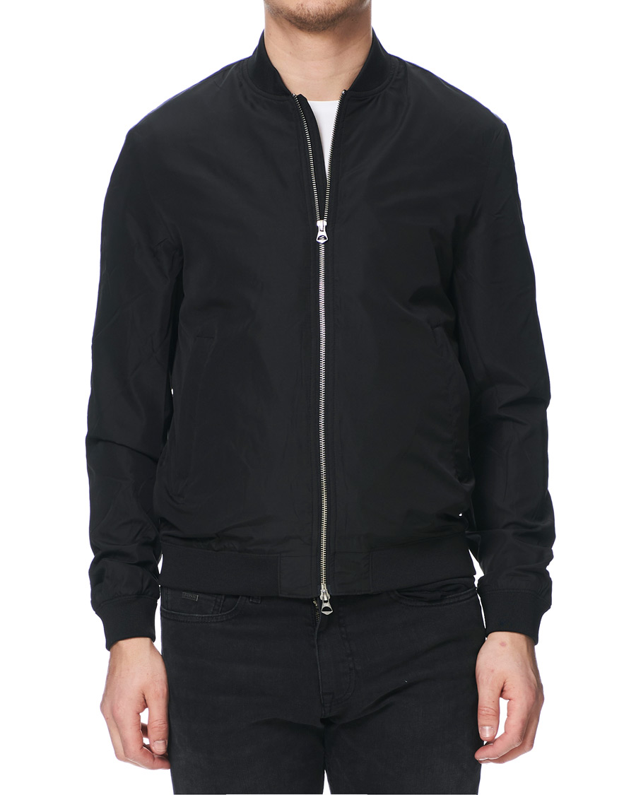 Herre | Jakker | J.Lindeberg | Thom Gravity Bomber Jacket Black