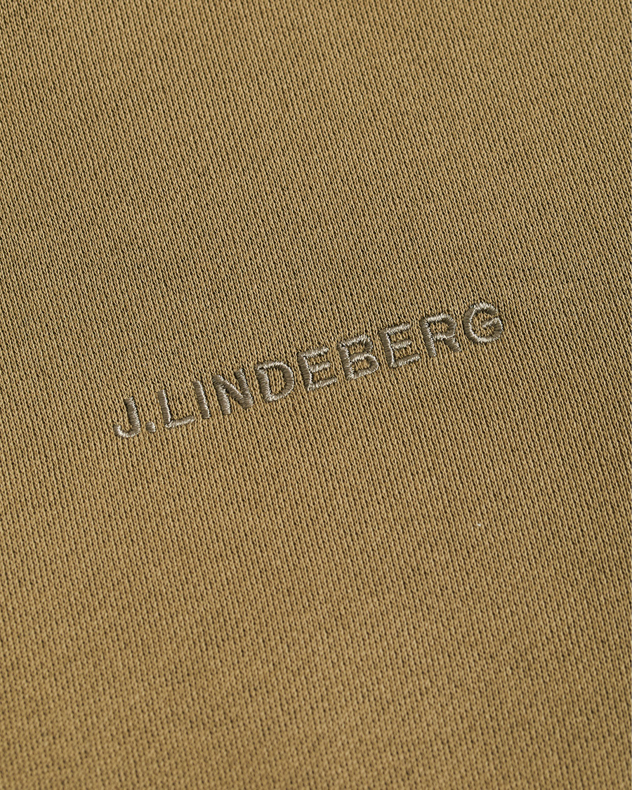 Herre | Trøjer | J.Lindeberg | Throw Hoodie Green