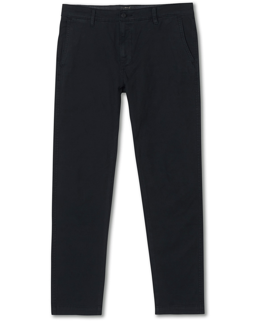 Herre | Bukser | Levi's | Garment Dyed Stretch Chino Mineral Black