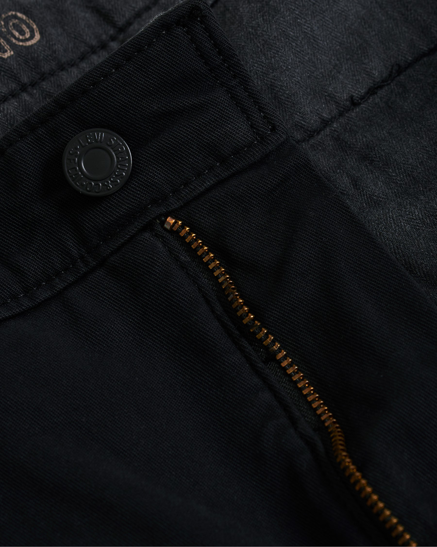 Herre | Bukser | Levi's | Garment Dyed Stretch Chino Mineral Black
