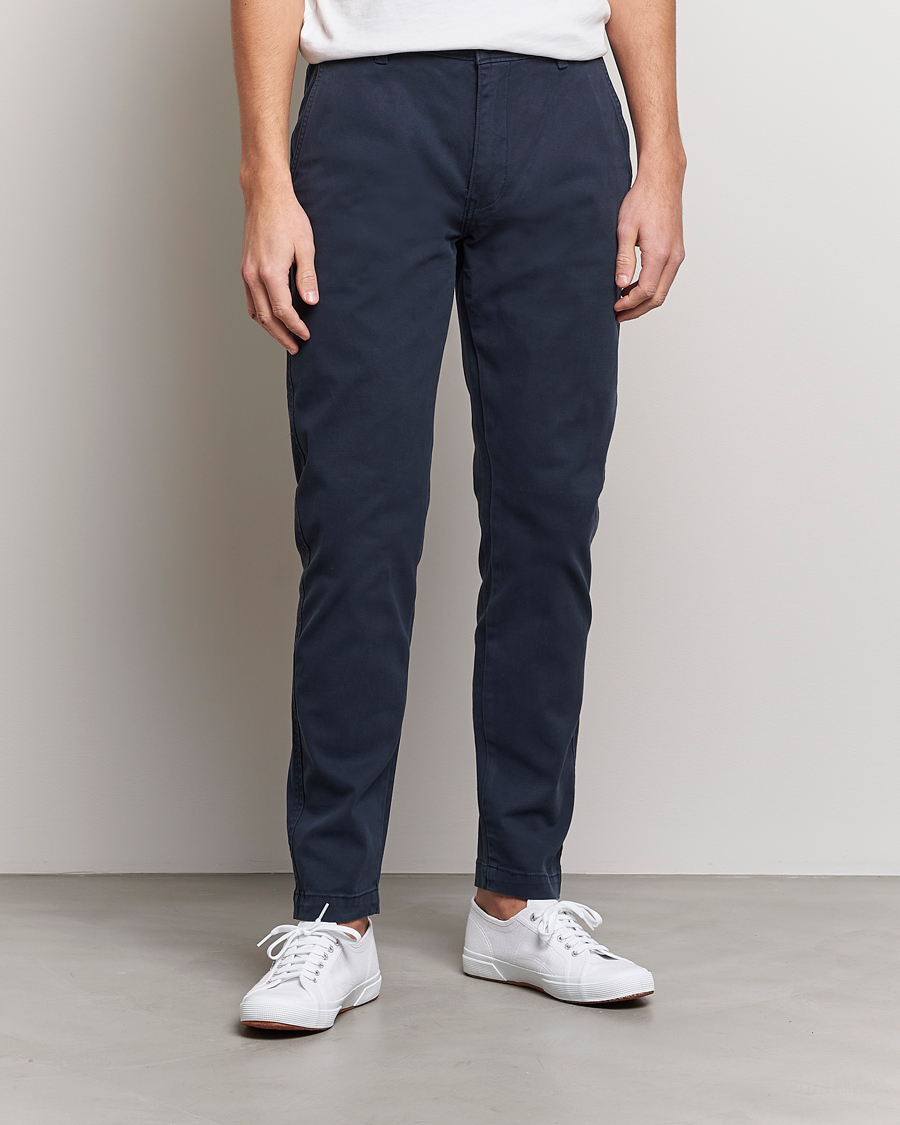 Herre | Bukser | Levi's | Garment Dyed Stretch Chino Baltic Navy