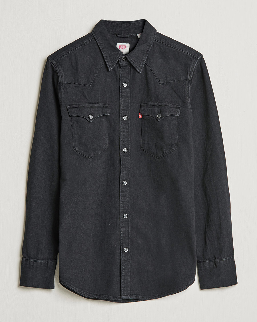 Herre | Skjorter | Levi's | Barstow Western Standard Shirt Marble Black