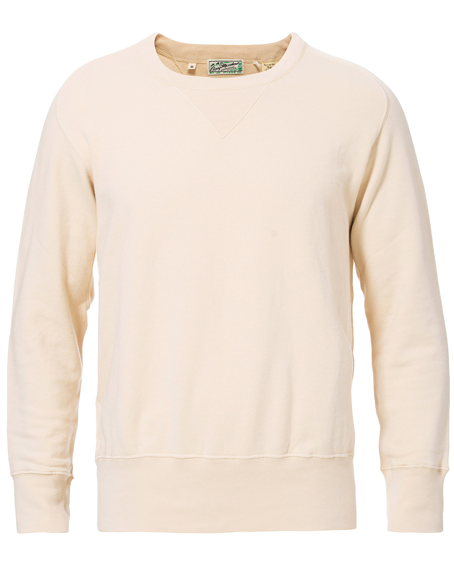 Herre | Trøjer | Levi's Vintage Clothing | Bay Meadows Crew Neck Sweatshirts Double Cream