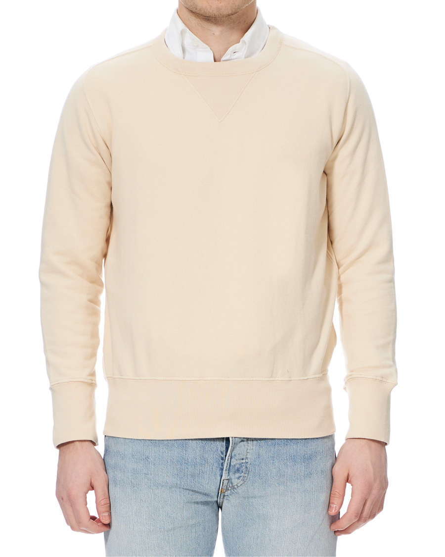 Herre | Trøjer | Levi's Vintage Clothing | Bay Meadows Crew Neck Sweatshirts Double Cream