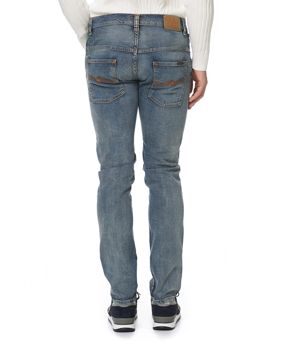 Nudie Jeans Thin Finn Organic Jeans Broken Sage CareOfCarl