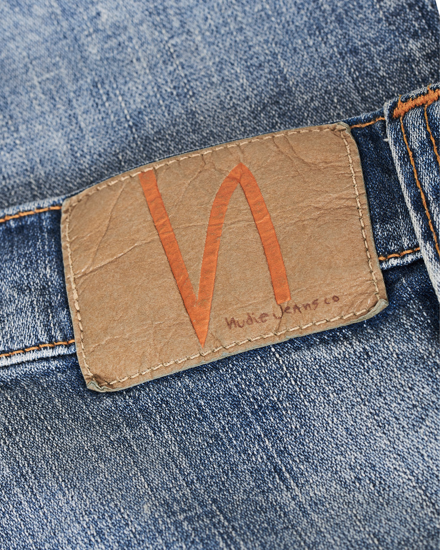 Herre | Jeans | Nudie Jeans | Thin Finn Organic Jeans Broken Sage