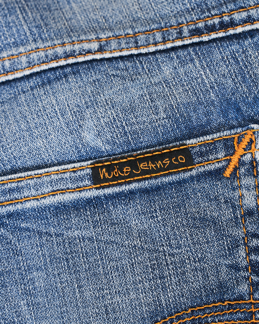 Herre | Jeans | Nudie Jeans | Thin Finn Organic Jeans Broken Sage