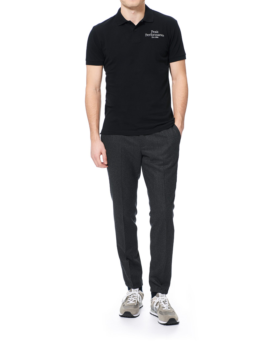 Herre | Polotrøjer | Peak Performance | Original Logo Polo Black
