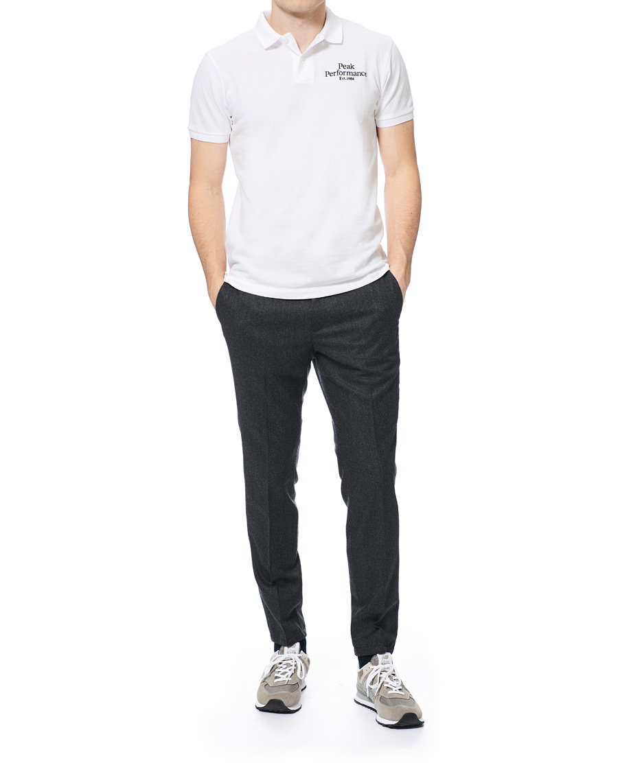 Herre | Polotrøjer | Peak Performance | Original Logo Polo White