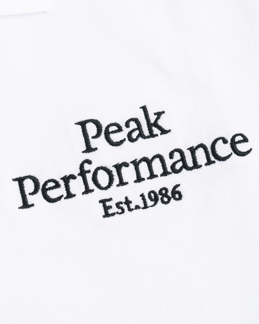 Herre | Polotrøjer | Peak Performance | Original Logo Polo White