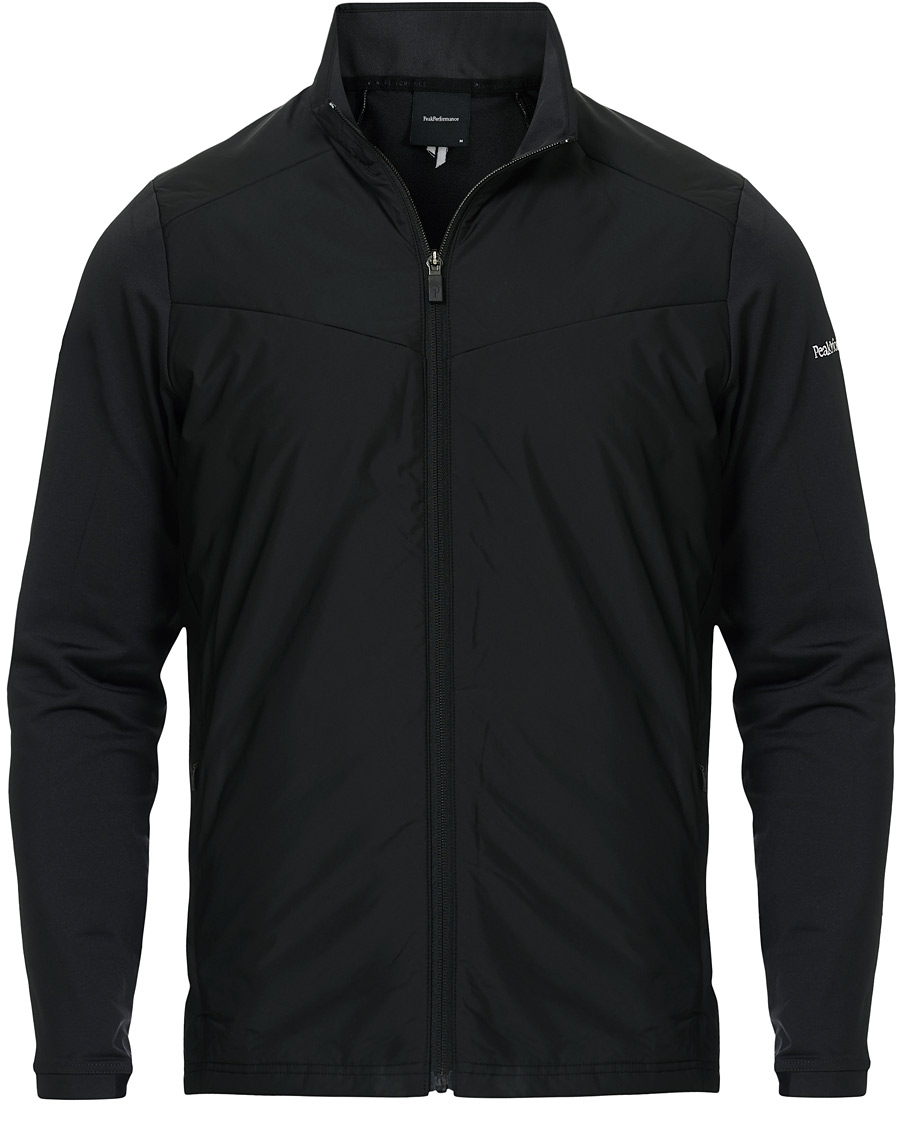 Herre | Trøjer | Peak Performance | Ace Hybrid Full Zip Black