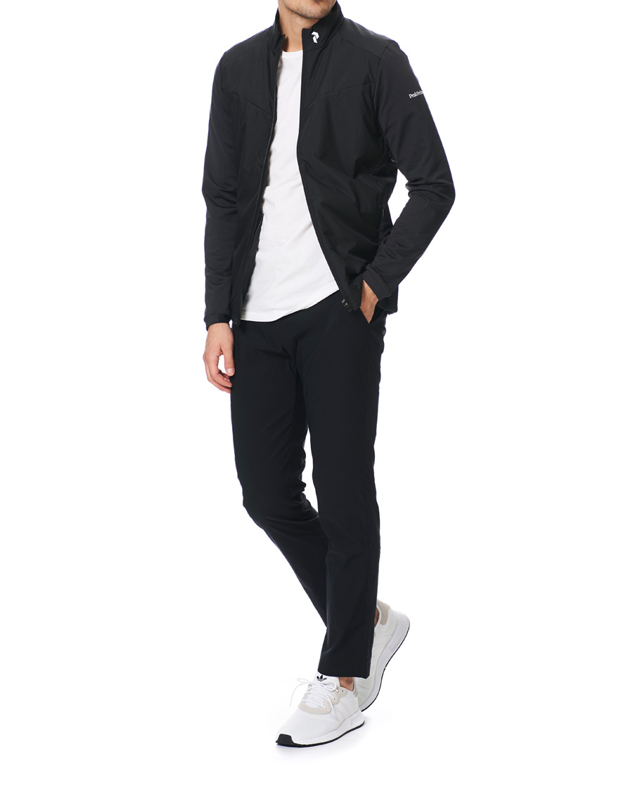 Herre | Trøjer | Peak Performance | Ace Hybrid Full Zip Black