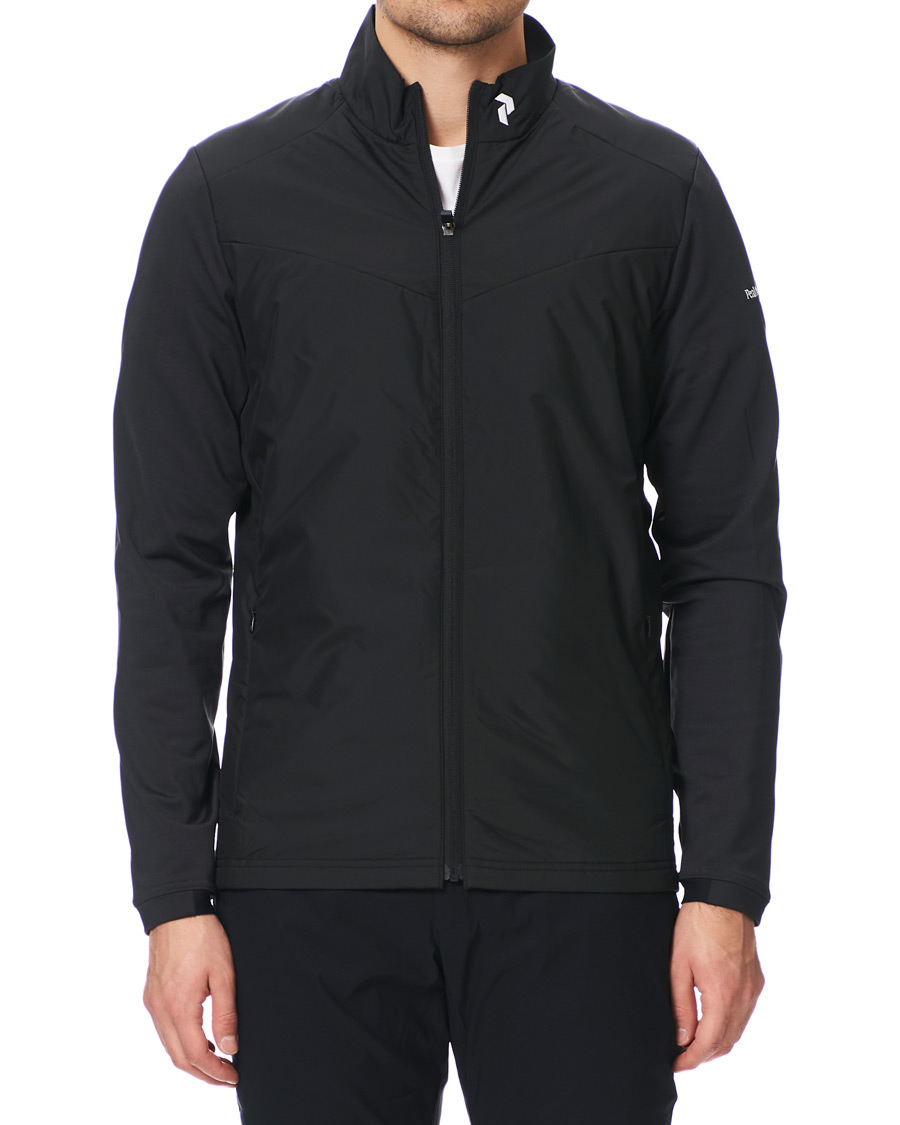 Herre | Trøjer | Peak Performance | Ace Hybrid Full Zip Black