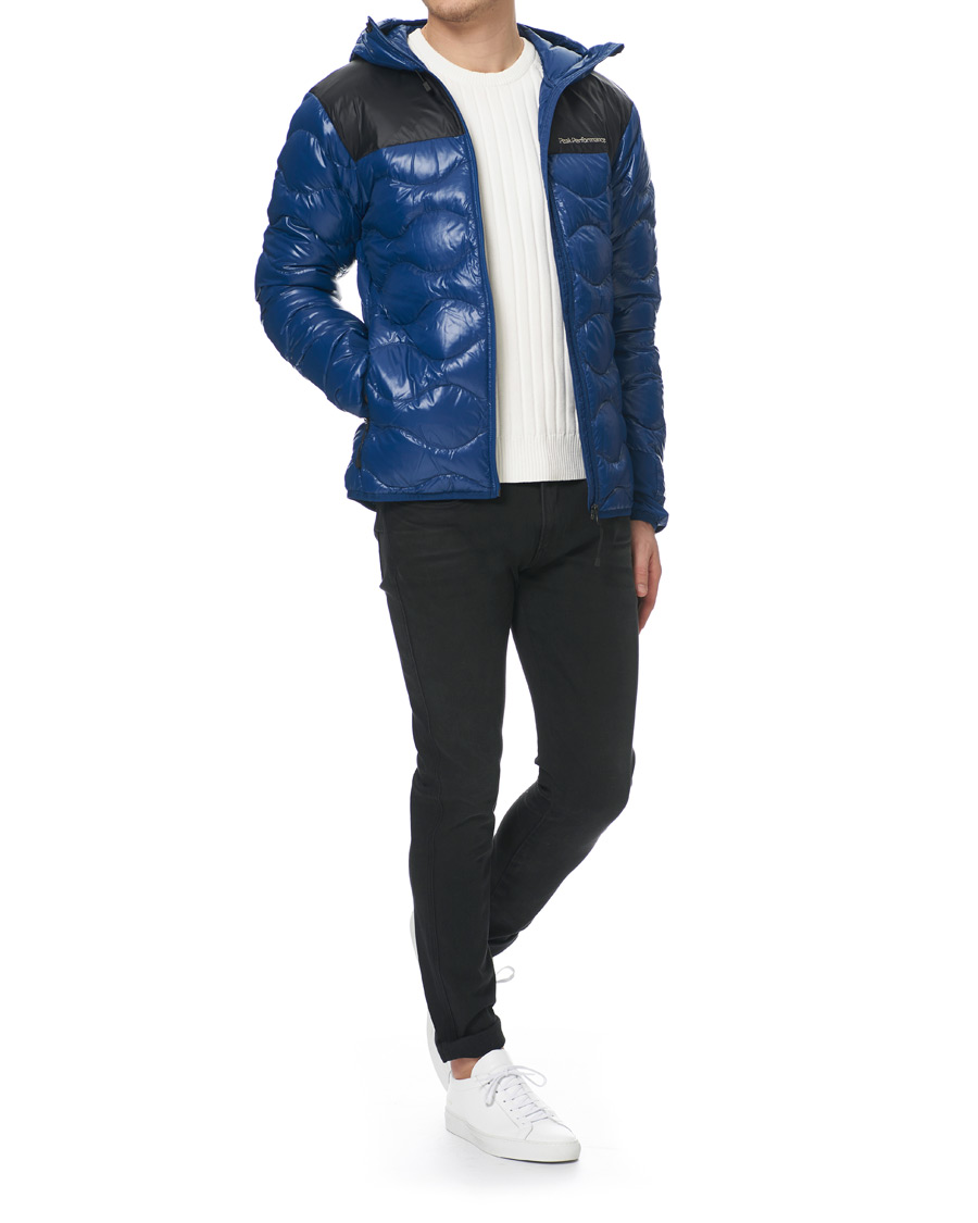 Herre | Jakker | Peak Performance | Helium Glacier Hooded Jacket Blue