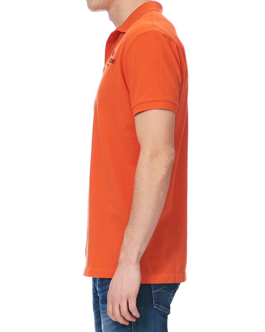Herre | Polotrøjer | Peak Performance | Original Logo Polo Orange