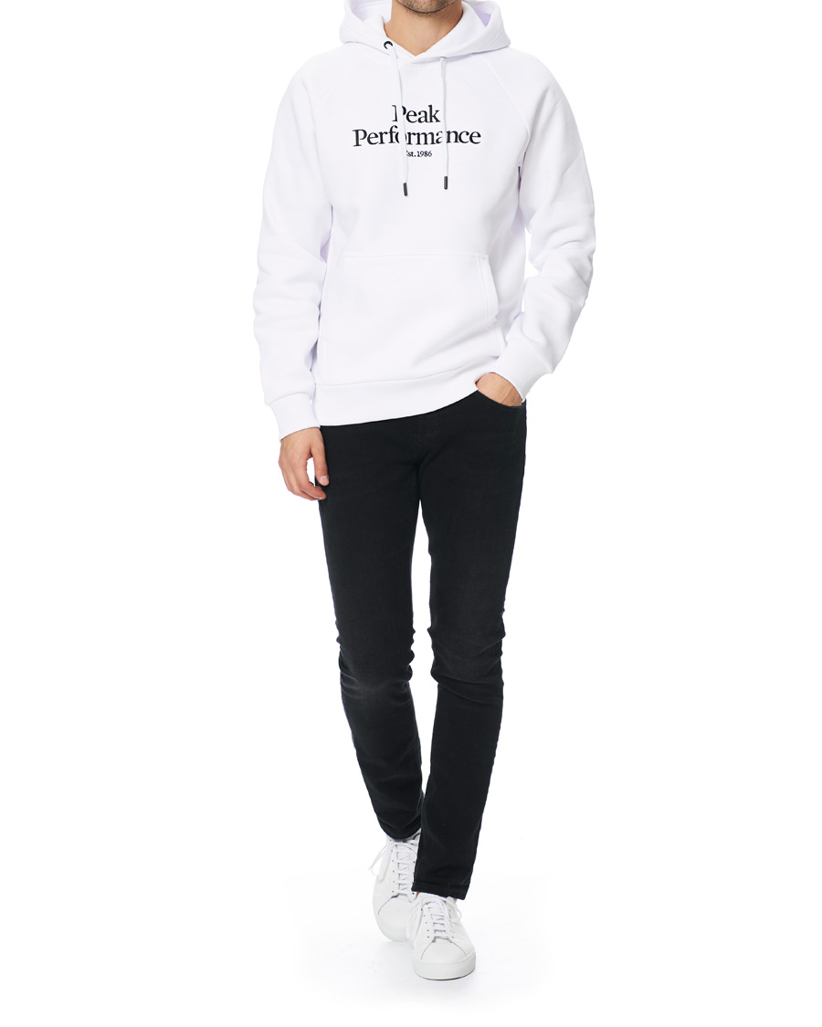 Herre | Trøjer | Peak Performance | Original Logo Hoodie White