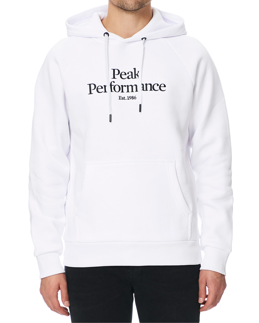 Herre | Trøjer | Peak Performance | Original Logo Hoodie White