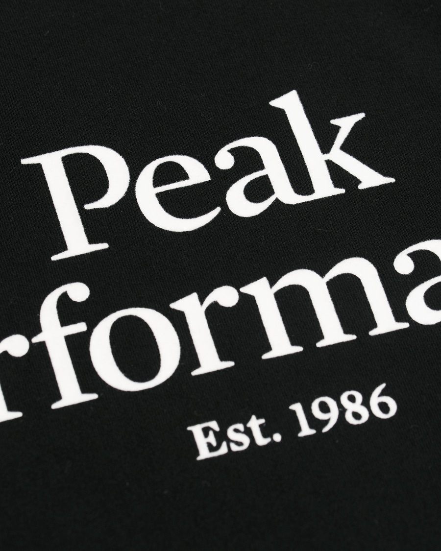 Herre | T-Shirts | Peak Performance | Walt Long Sleeve Tee Black