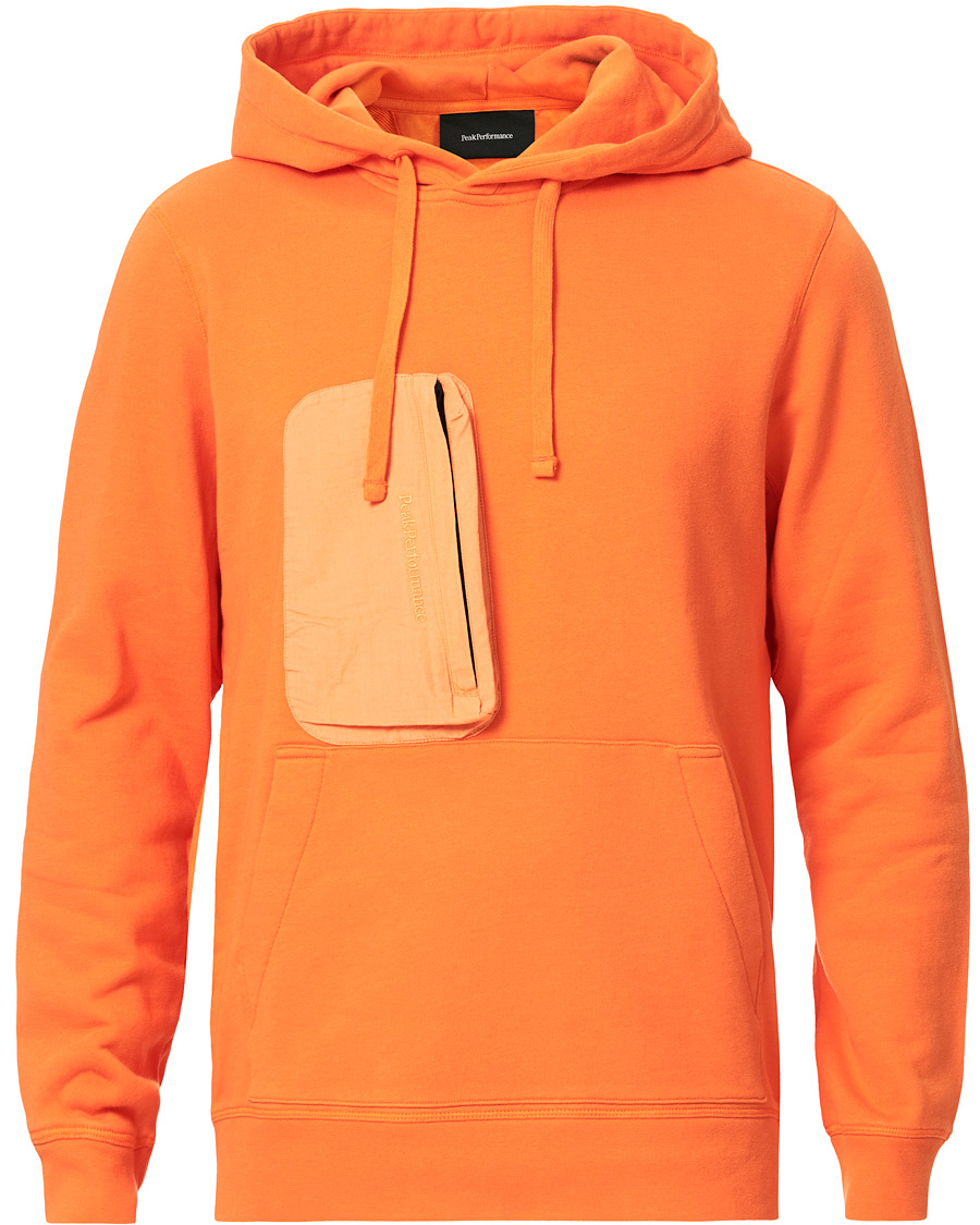 Herre | Trøjer | Peak Performance | Combined Hoodie Orange