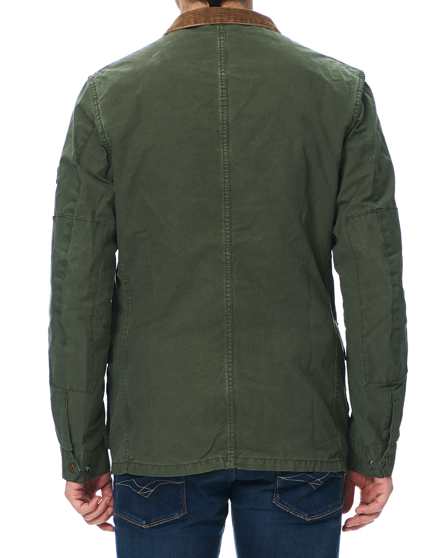 Herre | Jakker | Barbour International | Summer Wash Duke Casual Jacket Racing Green