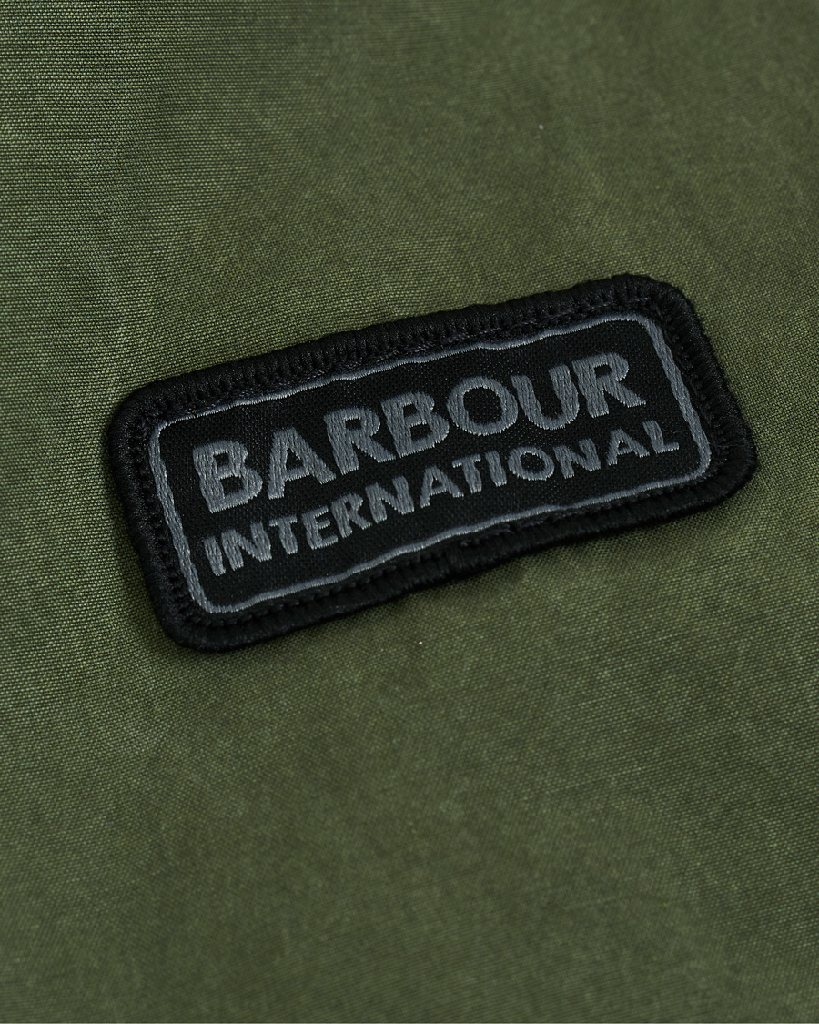 Herre | Jakker | Barbour International | Summer Wash Duke Casual Jacket Racing Green