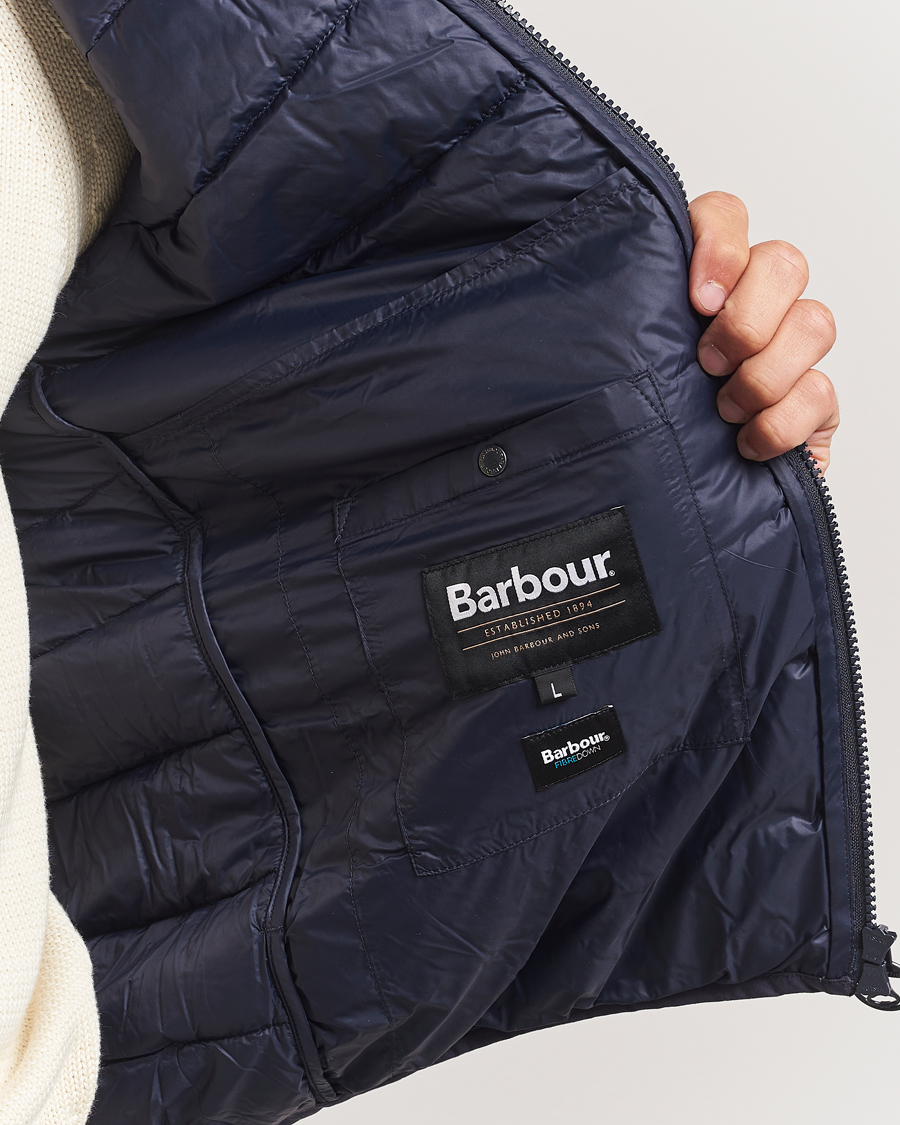 Herre | Veste | Barbour Lifestyle | Bretby Lightweight Down Gilet Navy