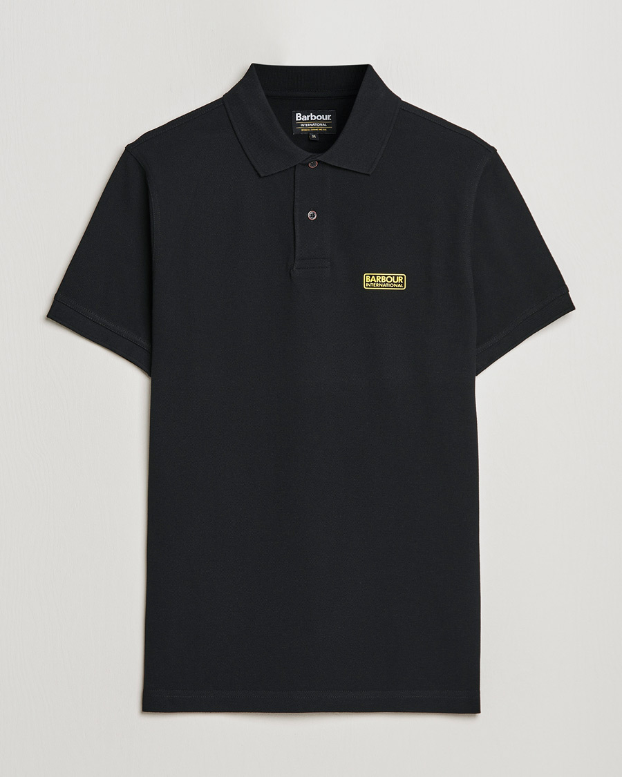 Herre | Polotrøjer | Barbour International | Essential Polo Black