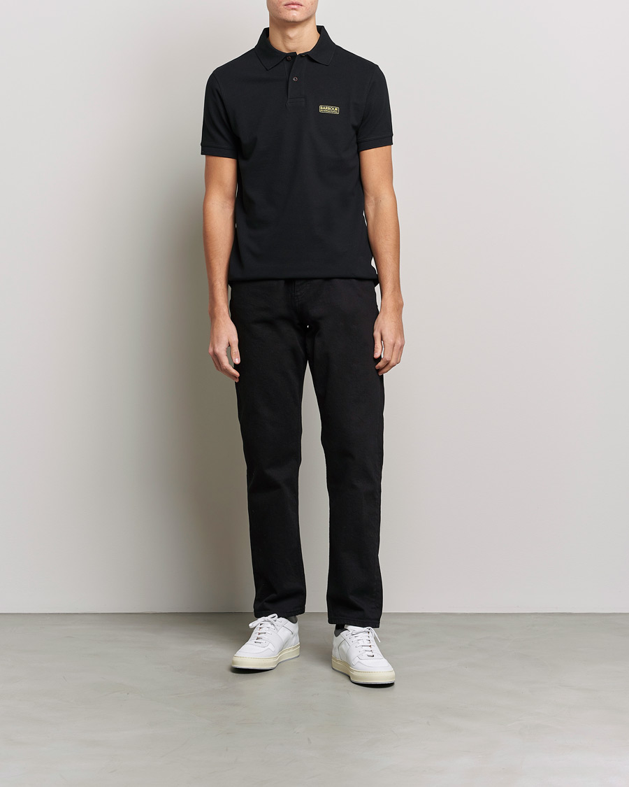Herre | Polotrøjer | Barbour International | Essential Polo Black