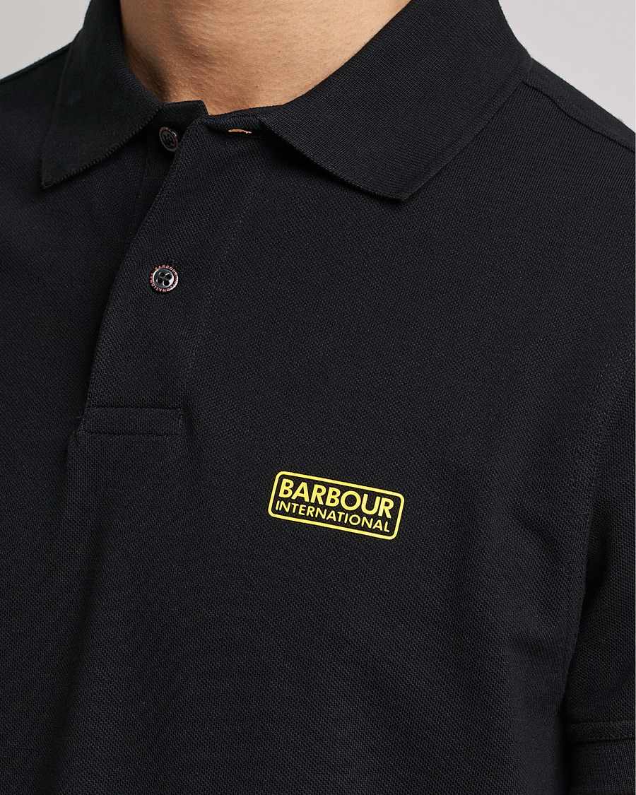 Herre | Polotrøjer | Barbour International | Essential Polo Black