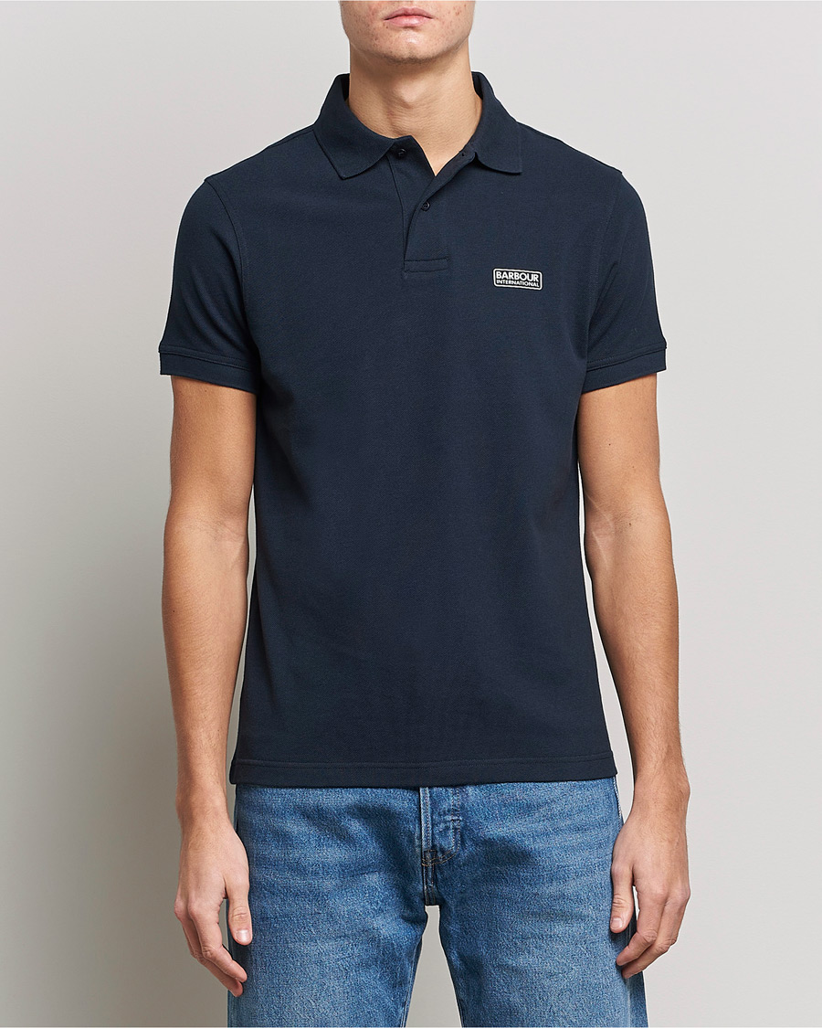 Herre | Polotrøjer | Barbour International | Essential Polo Navy