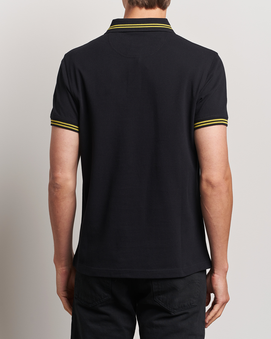 Herre | Polotrøjer | Barbour International | Essential Tipped Polo Black
