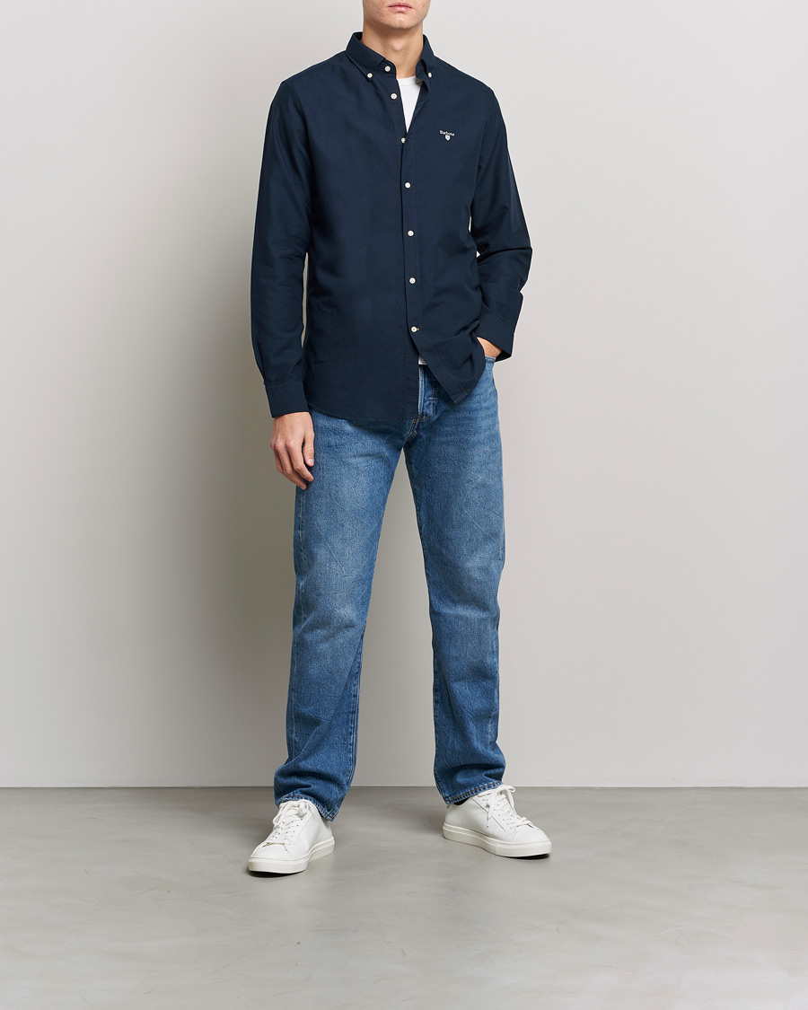 Herre | Tøj | Barbour Lifestyle | Tailored Fit Oxford 3 Shirt Navy