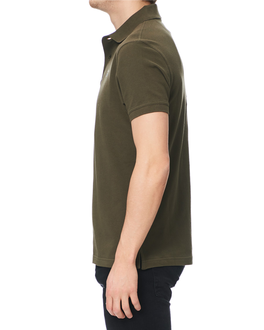 Herre | Polotrøjer | Barbour Lifestyle | Tartan Pique Polo Dark Olive